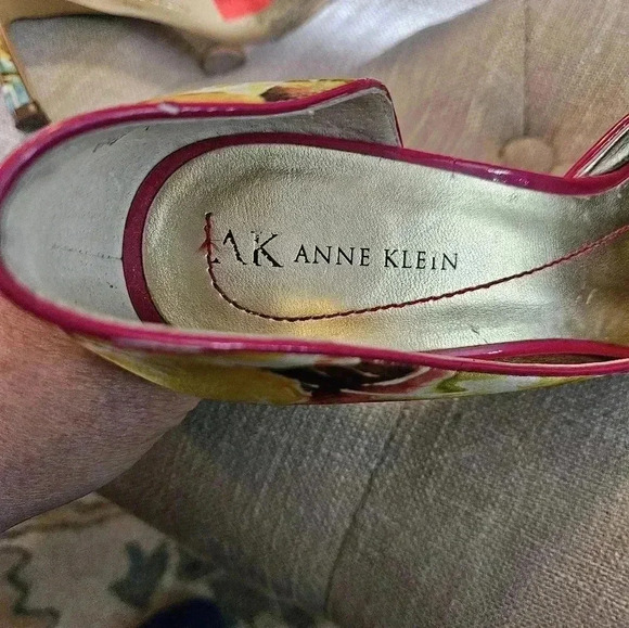 Anne Klein Catherine Floral Coquette Girl Cottagecore Feminine Spring Party 7.5 - Picture 5 of 6